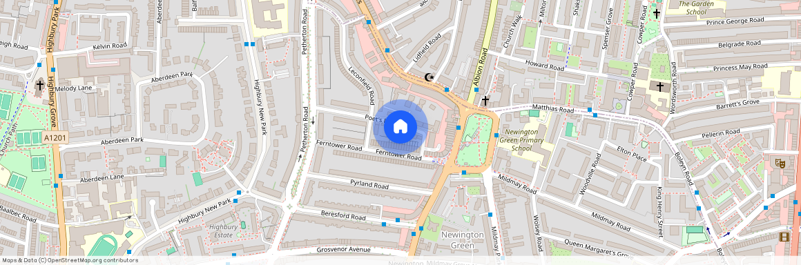Poets Road, Highbury, N5