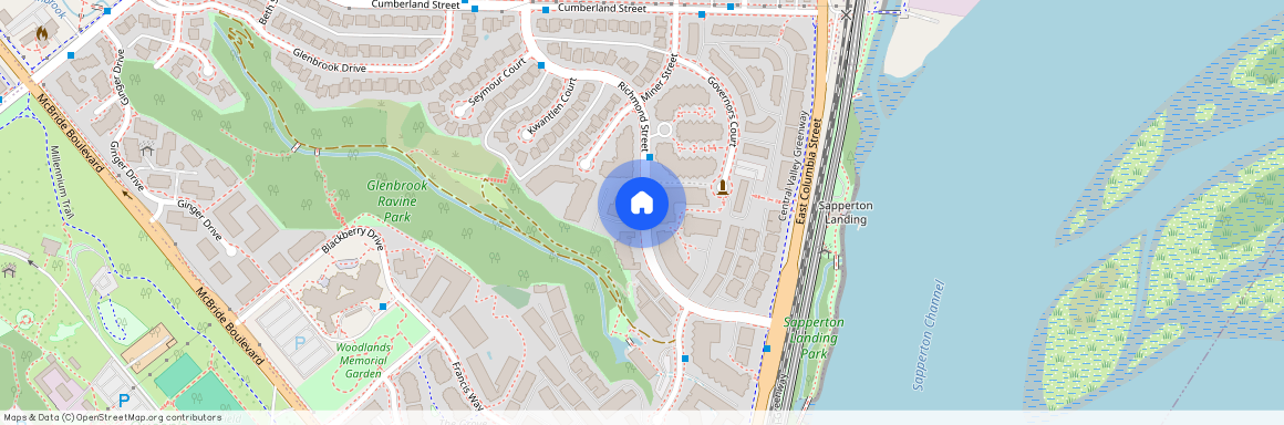 google map, New Westminster, New Westminster, Metro Vancouver, V3L 5P5