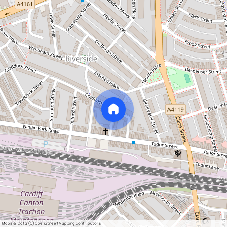 CF11 6EX Riverside, Wales, Cardiff