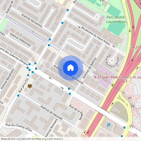Avenue Champchevrier, Anjou, Anjou, Ile de Montréal, H1J 1J5