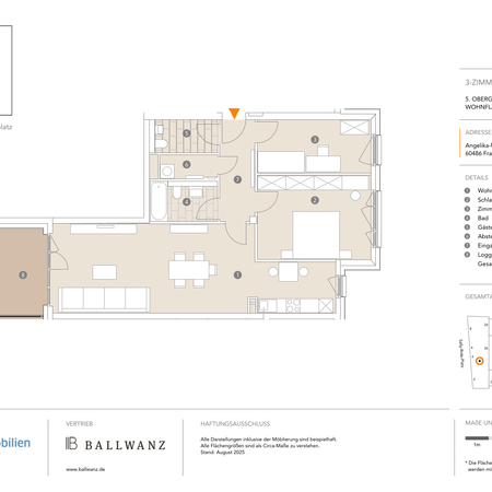 Charmante 3-Zimmer-Wohnung mit großzügigem Wohn-/Essbereich - Photo 4