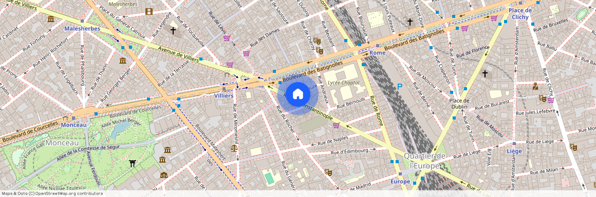 Constantinople 34, Rue de Constantinople, Paris