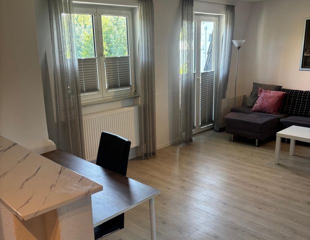 Gemütliche, möblierte Obergeschosswohnung mit Balkon! - Foto 1