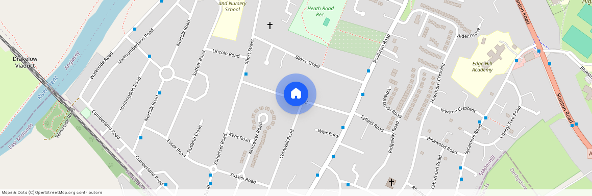 Long Street, Burton-On-Trent, DE15