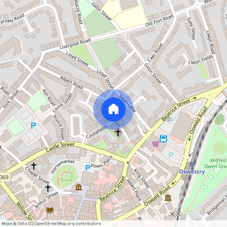 2A, Denmark Place, Oswestry, SY11 1NG