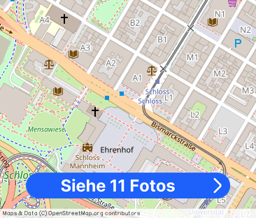 MA-City – gepflegte 3 ZKB/Balkon Wohnung auf den Planken - Foto 1