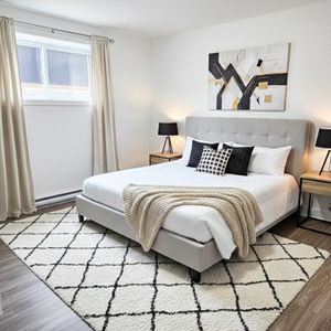 À l’état neuf, magnifique et lumineux condo 4 1/2 Rive-Nord train REM - Photo 2