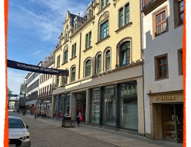 2-Zimmer-Wohnung mit EINBAUKÜCHE und großer Dachterrasse im Herzen von Zwickau zu vermieten! - Photo 1