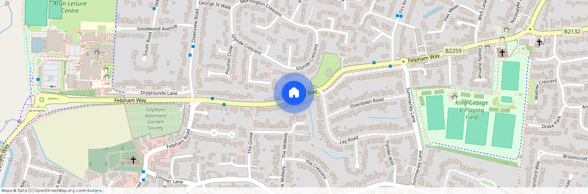 Felpham Way, West Sussex PO22