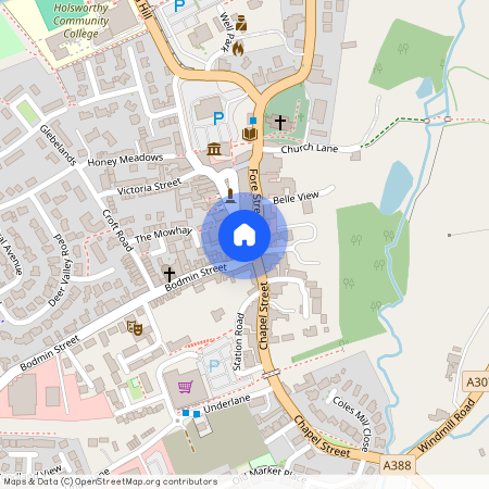 Stanhope Square, Holsworthy, Devon