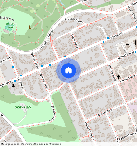 ** Maitland Street, Dunedin Central