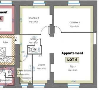 Location Appartement 3 pièces 57m² NANCY 54000 - Photo 5
