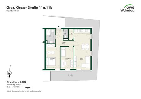 Ankommen & Wohlfühlen: Moderne Familienwohnung mit Traum-Balkon in Graz-Andritz - Photo 5