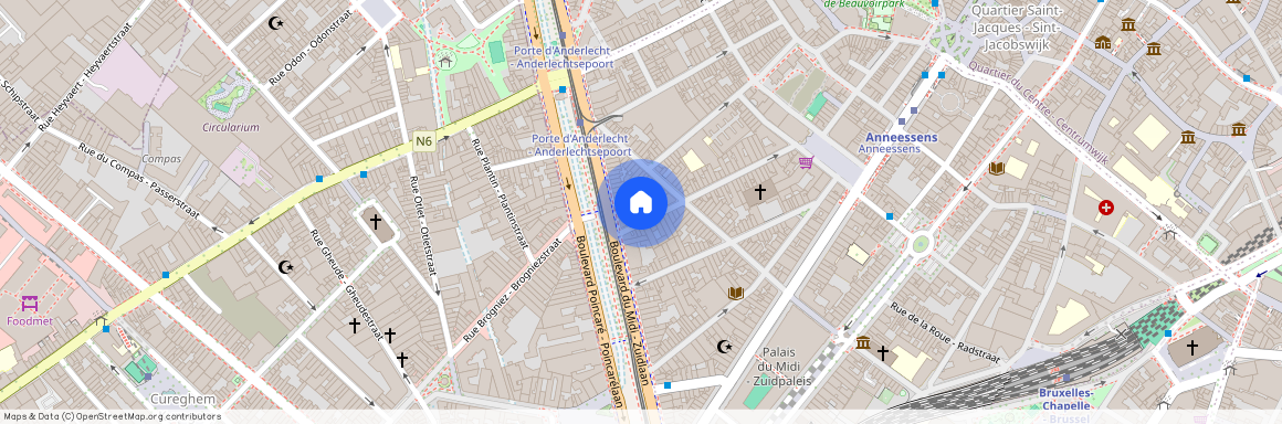 Rue Bodeghem, 85, 1000, Bruxelles