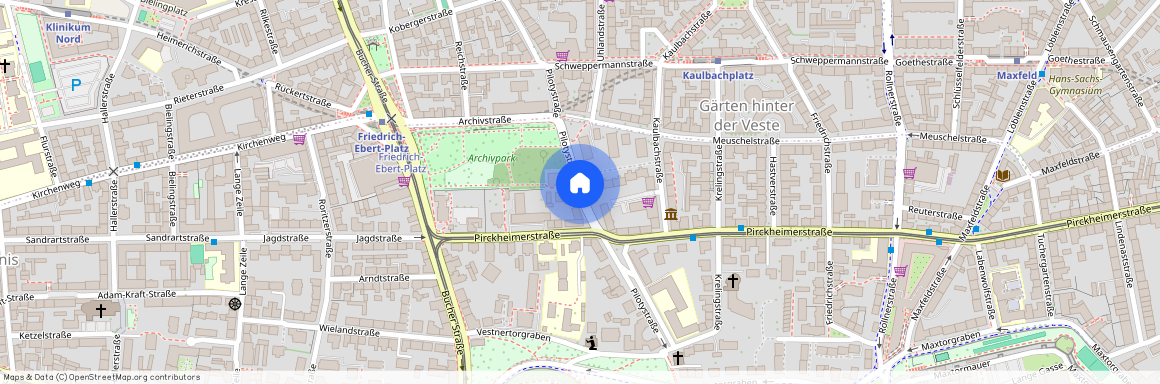 Pilotystr. 24, 90408 Nürnberg OT Gärten hinter der Veste