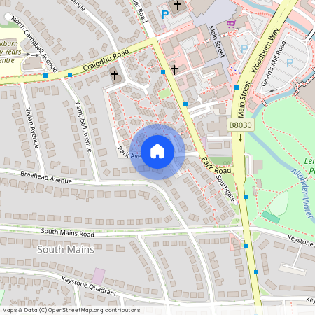 Park Avenue, Glasgow, G62, Park Avenue, Milngavie