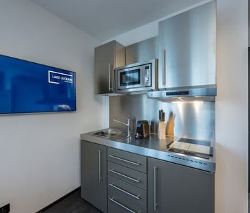 "Neues möbliertes Studio an sehr zentraler Lage in Kriens" - Foto 1