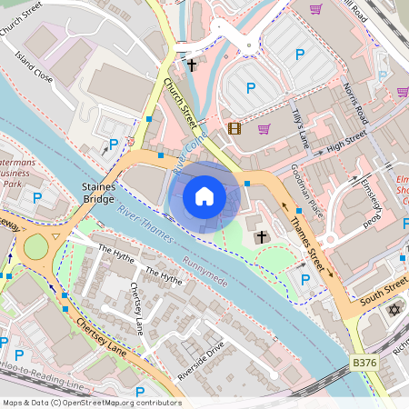 Old Town Hall, Market Square, Staines-Upon-Thames, Surrey, TW18