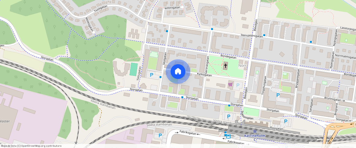 Katrineholm, Södermanland, Kyrkogatan 8