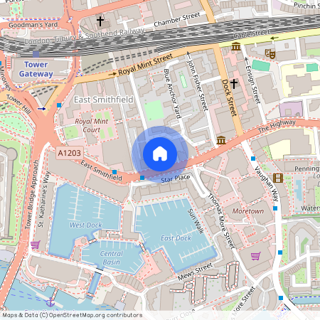 Cartwright Street, Tower Hill, E1