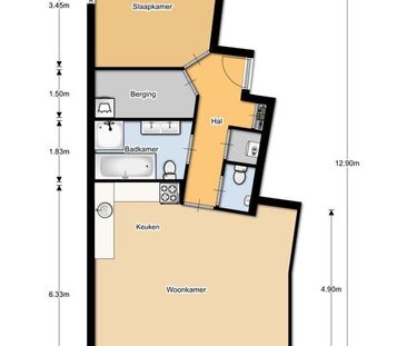 Appartement te huur: Barteljorisstraat 32-B 2011 RB Haarlem - Photo 4