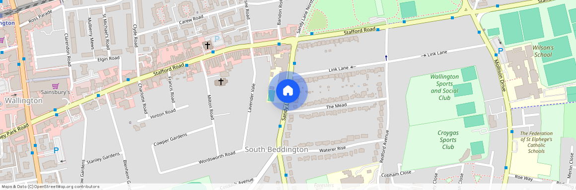 Sandy Lane South, Wallington, SM6