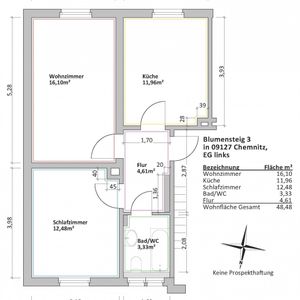 Altbauwohnung in der Gartenstadt - Photo 2