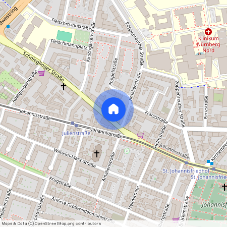 90419 Nürnberg (Mittelfr) - Mitte