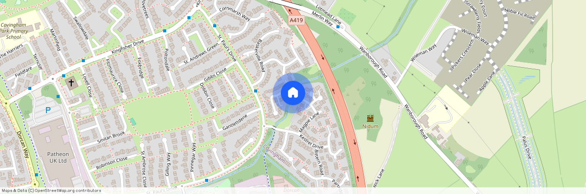 Sandpiper Bridge, Swindon SN3