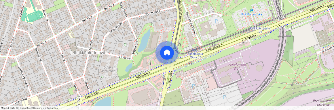 ul. Powstańców Śląskich, Jelonki Południowe, Bemowo, Warszawa, mazowieckie