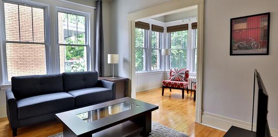 LOCATION AU MOIS (6 mois minimum) : Spacieux logement MEUBLÉ avec goût idéal pour personnes en transit. - Photo 2