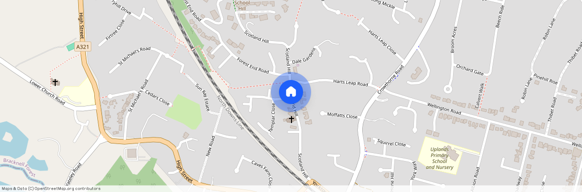 Scotland Hill, Sandhurst, Berkshire, GU47