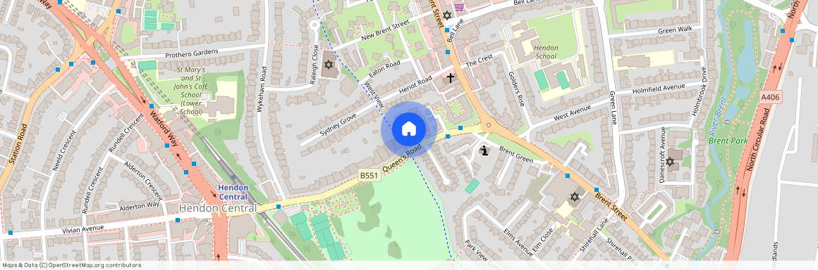 Queens Way, Hendon, NW4, London