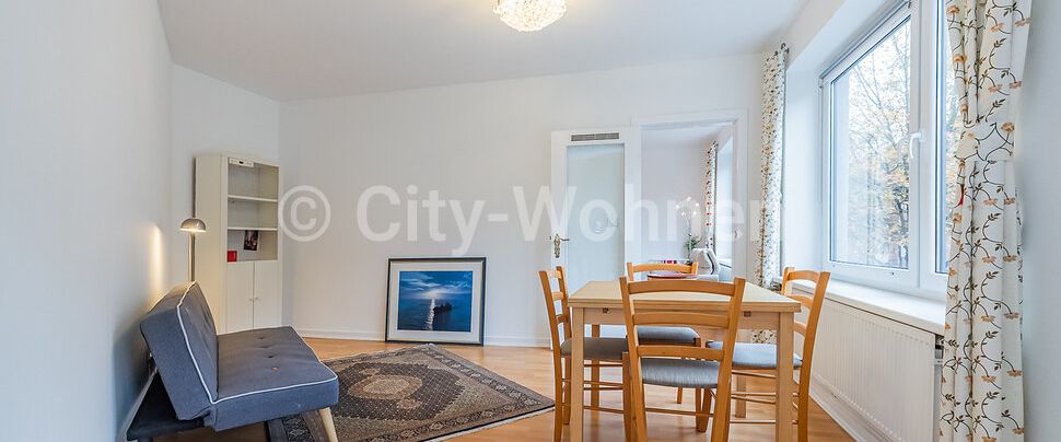Komplett möblierte 3-Zimmer-Wohnung mit Balkon in Hamburg-Eimsbüttel - Foto 1