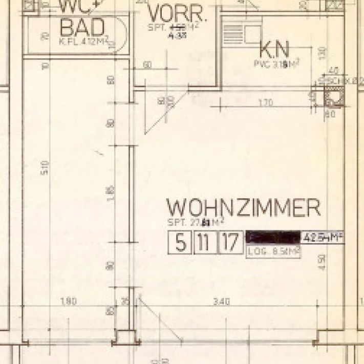 Unbefristete 1-Zimmer-Wohnung mit Loggia in ruhiger Lage! - Photo 2