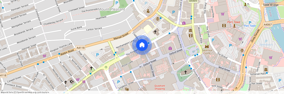 The Kingsway, Portland House, City Centre, Swansea