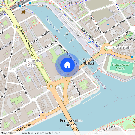 Nantes Centre Ville, Nantes Cité Des Congrès