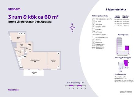 Bruno Liljeforsgatan 74 B, 75429, Uppsala - Photo 3