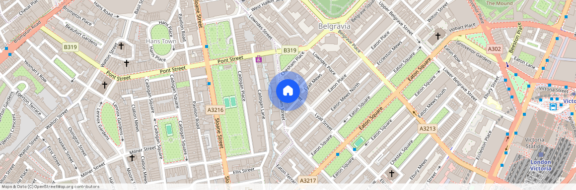 Lyall Street, Belgravia, SW1X