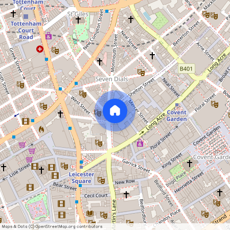 Wellington Court, Shelton Street, London, Greater London, Covent Garden, WC2H, Covent Garden