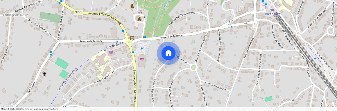 Avenue Bois du Héron 2 - 1330 Rixensart