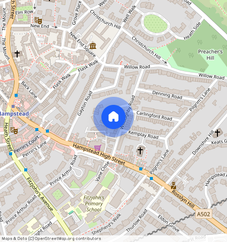 Rudall Crescent, Hampstead NW3, London