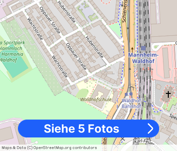 Mannheim-Waldhof, 2 ZKB in zentraler Lage - Foto 1