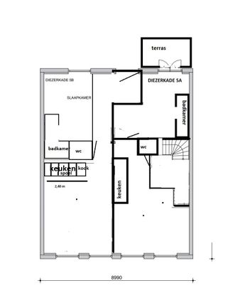 Appartement te huur: Diezerkade 5 8021 CW Zwolle - Photo 1