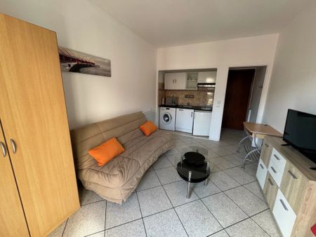 Location Nice, studio meublé 19.40m² secteur Pasteur - Photo 5