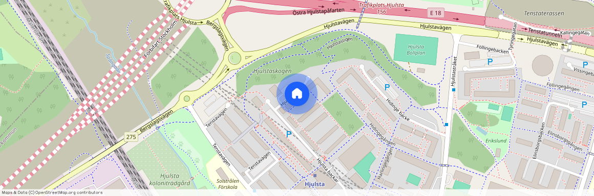 Hjulsta Backar 20, Tensta