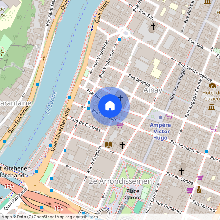 RHONE (69), - AUVERGNE-RHÔNE-ALPES, LYON 02 (69002)