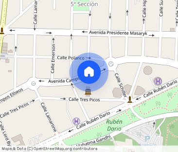 Se renta departamento Campos Elíseos, Colonia Polanco V Sección, C.... - Foto 1