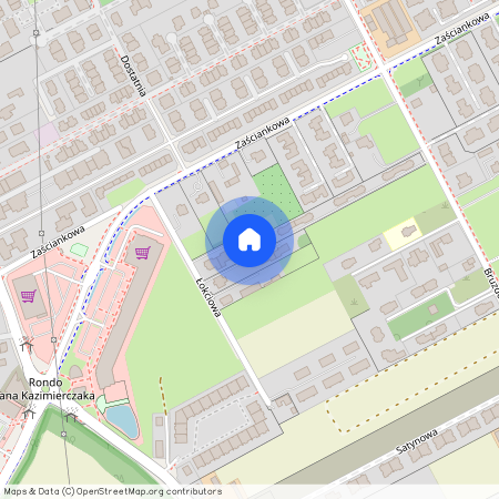 Zawady, Łokciowa, Warszawa