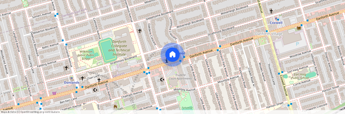 1272 Danforth Avenue Unit# Main, Toronto